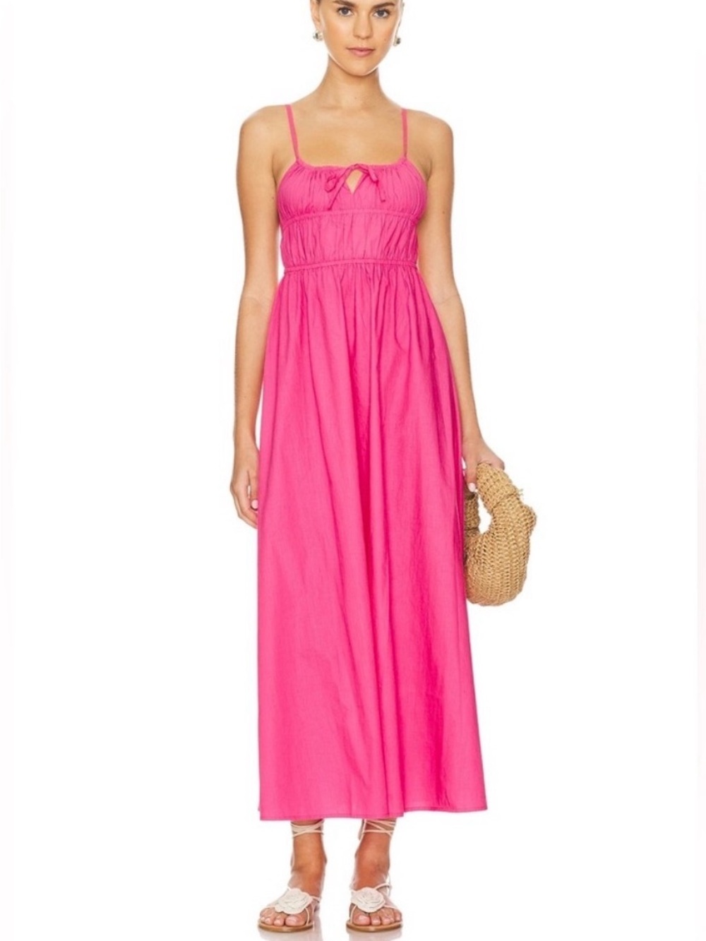 l*space Hot Pink Cordova Dress Size M